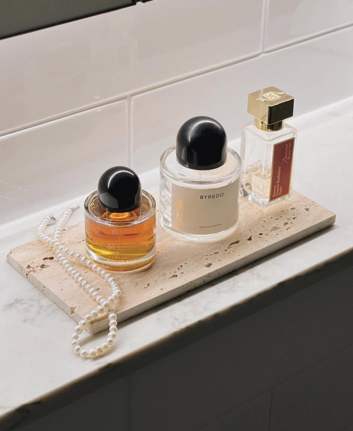 Rome Travertine Tray