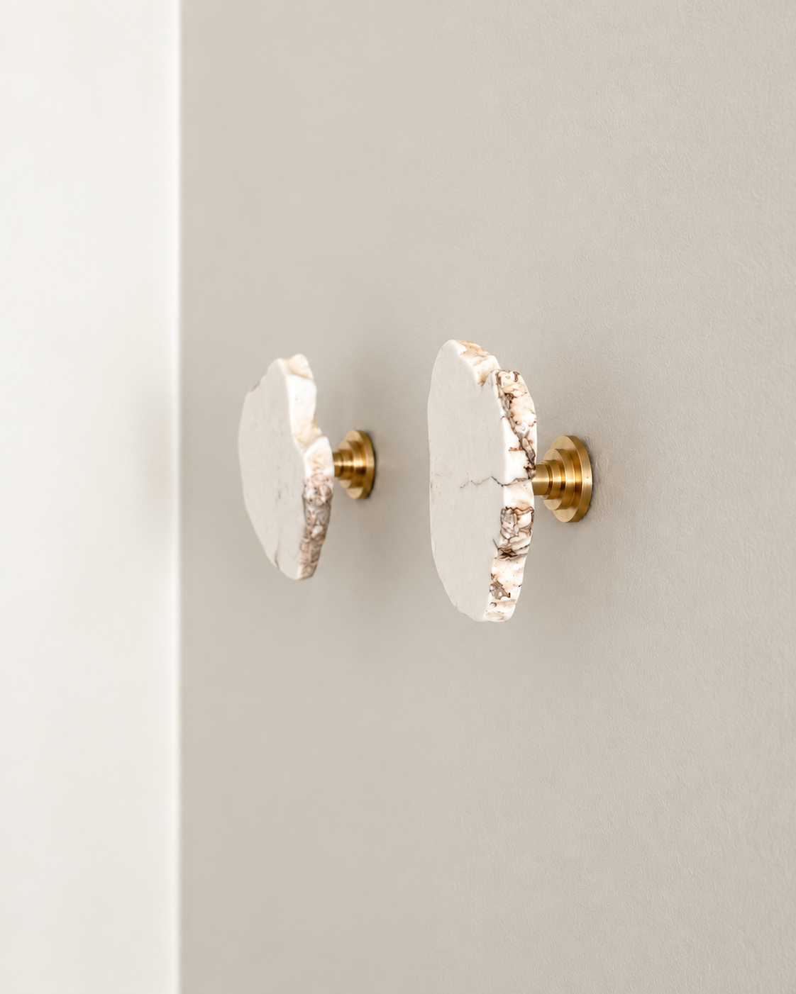 White Turquoise Wall Hook