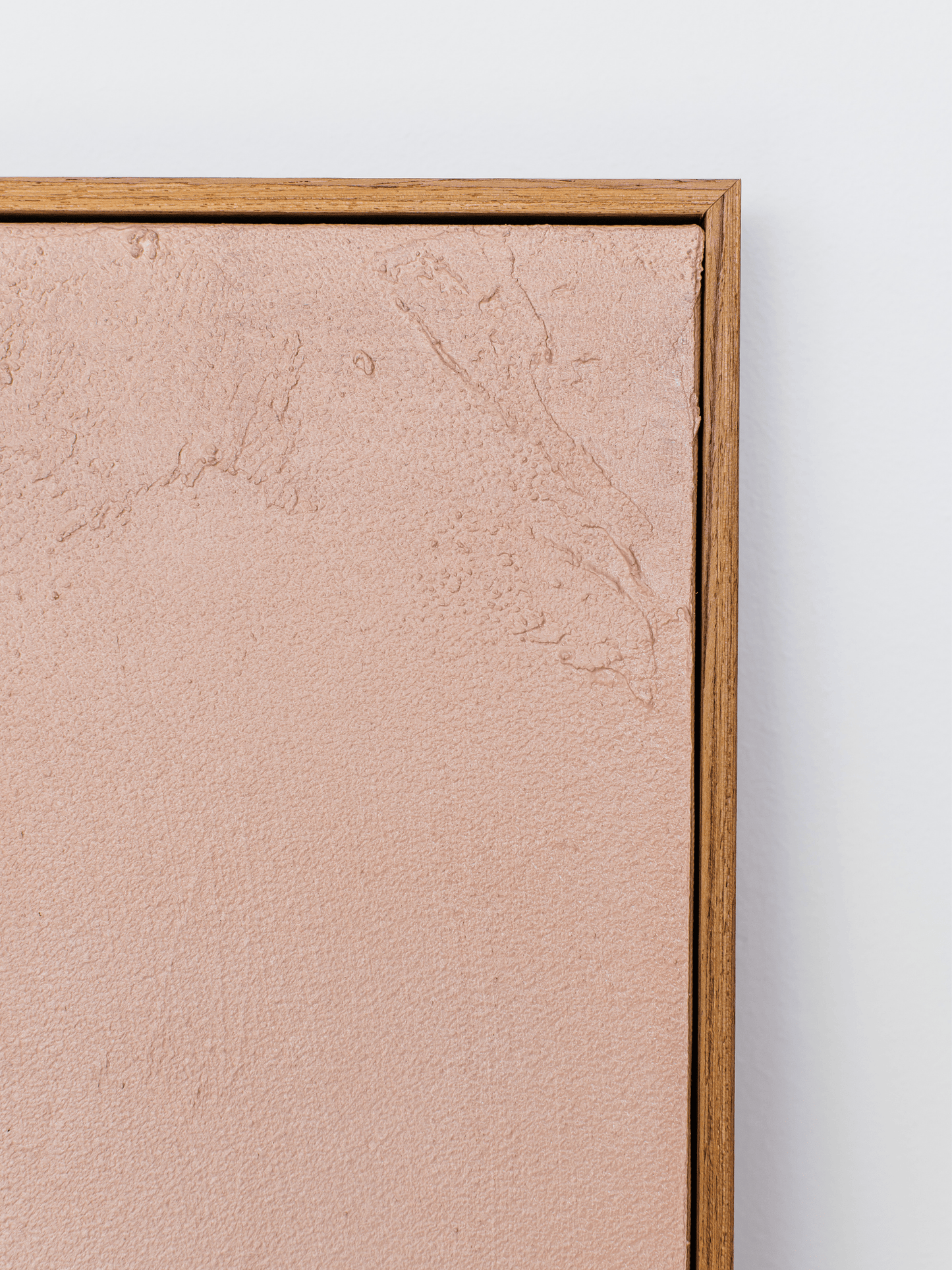Textured Wall Art in Nude Blush