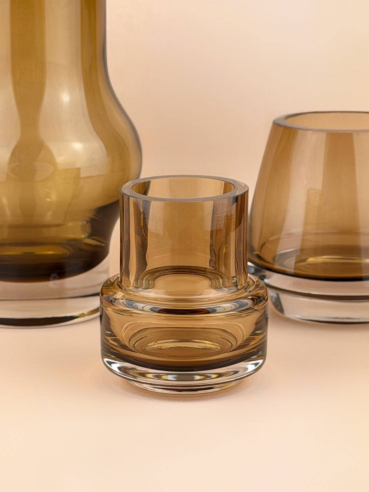 The Amber Vase Set