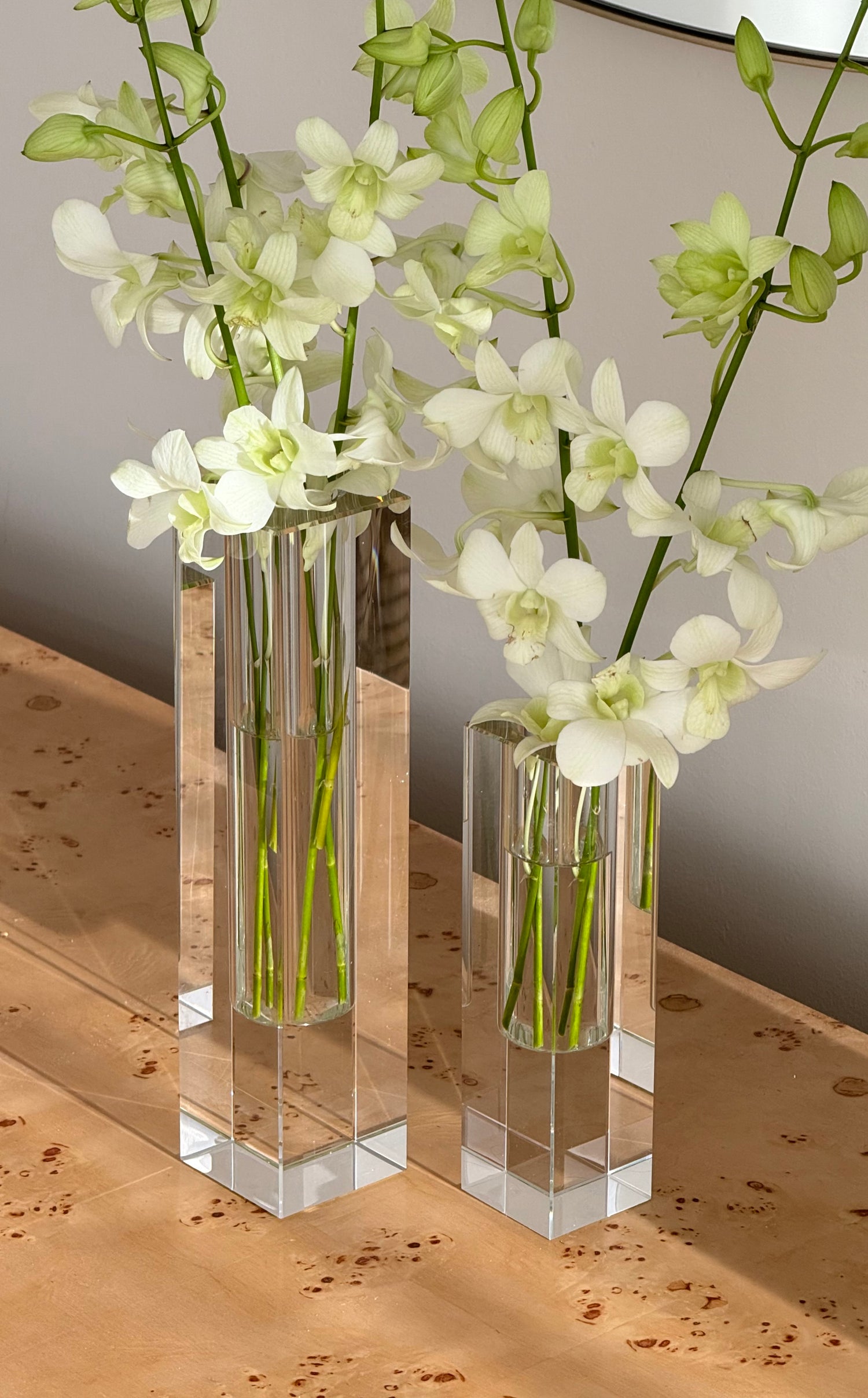 Luminé Acrylic Vase Set
