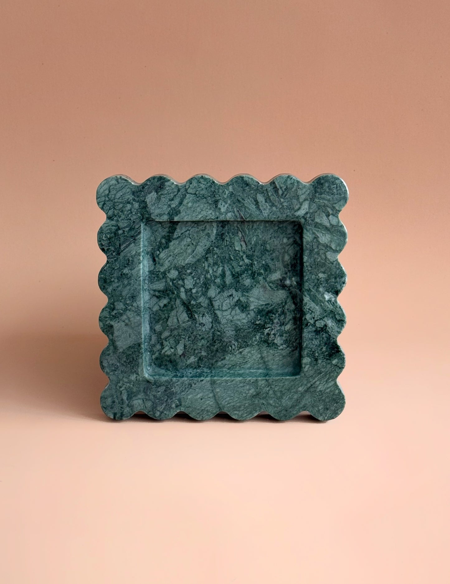 Forest Green Marble Tray