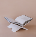 Acacia Whitewashed Book Holder