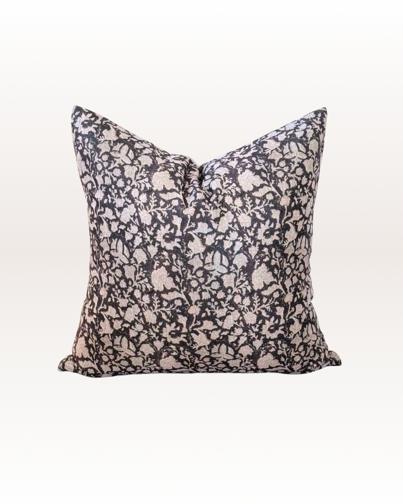 Siena Charcoal Cushion Cover