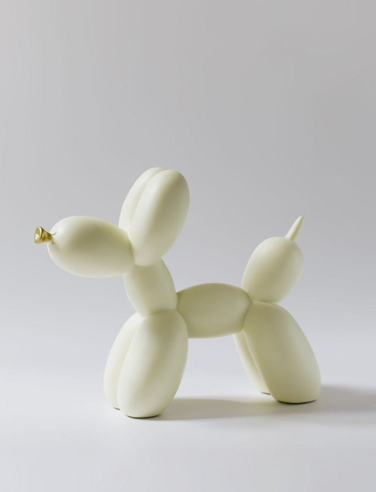 Balloon Dog - Light Yellow