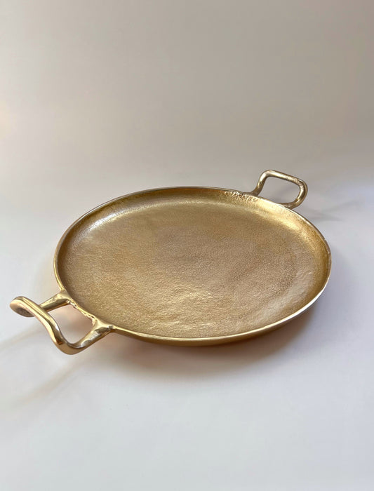 Baltimore Metal Tray - Gold