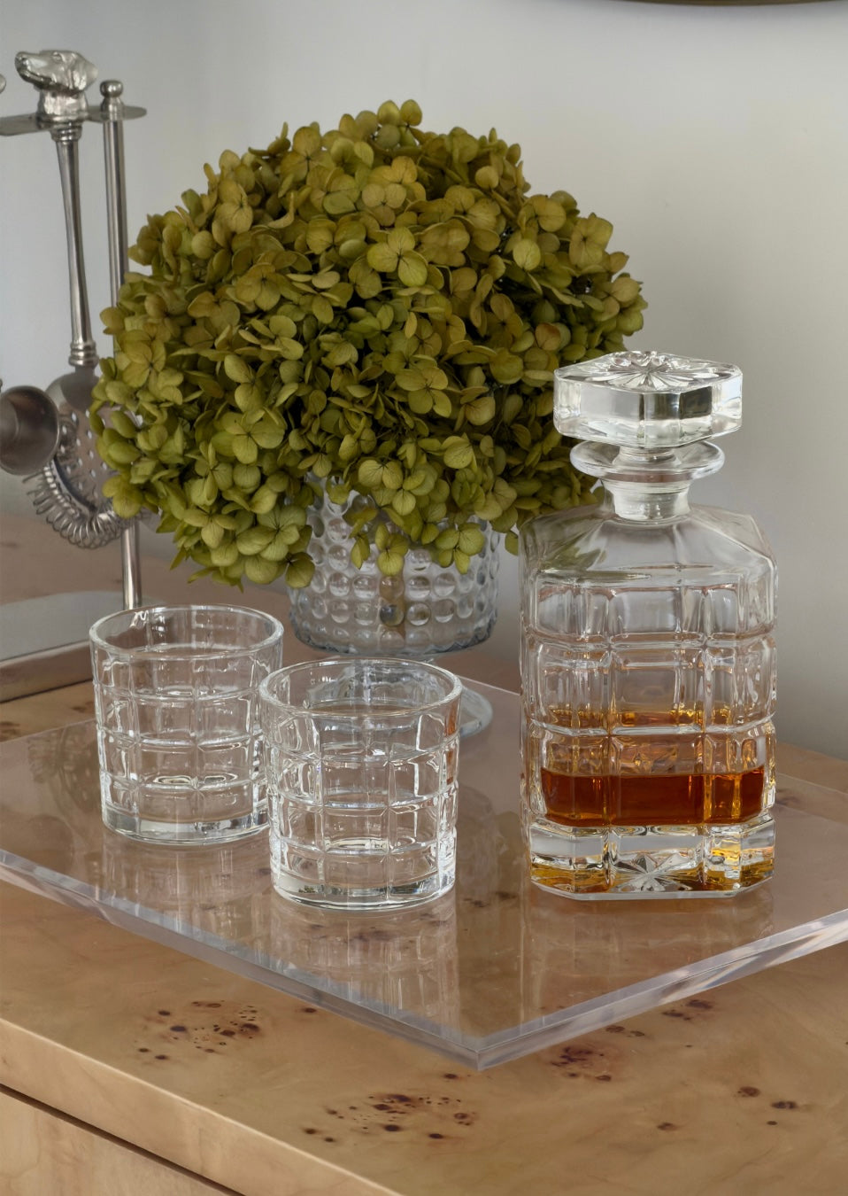 Whiskey Decanter & Glasses Set