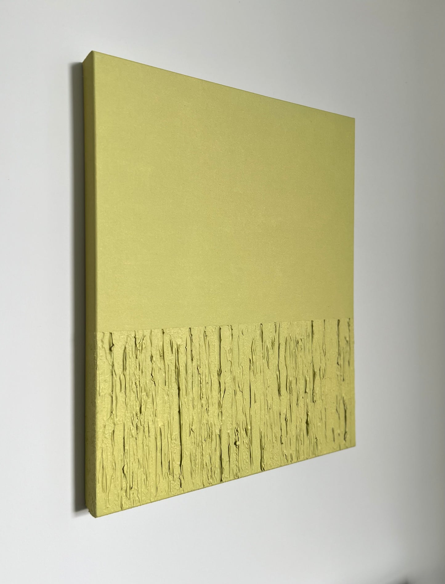 Textured Painting - Moss Green