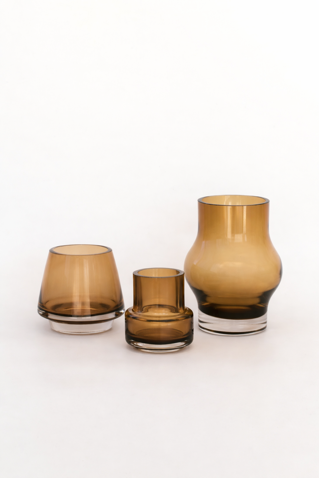 The Amber Vase Set