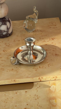 Chamberstick Candle Holder