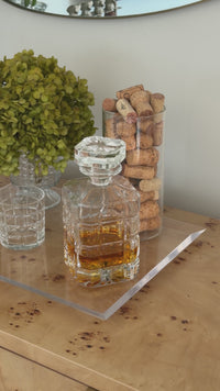 Whiskey Decanter & Glasses Set