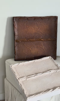 Wabi Sabi Wall Art in Brown