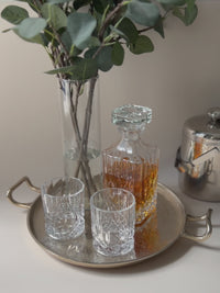 Whiskey Decanter and Glasses Set