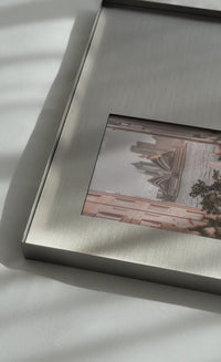 Brushed Stainless Steel Picture Frame