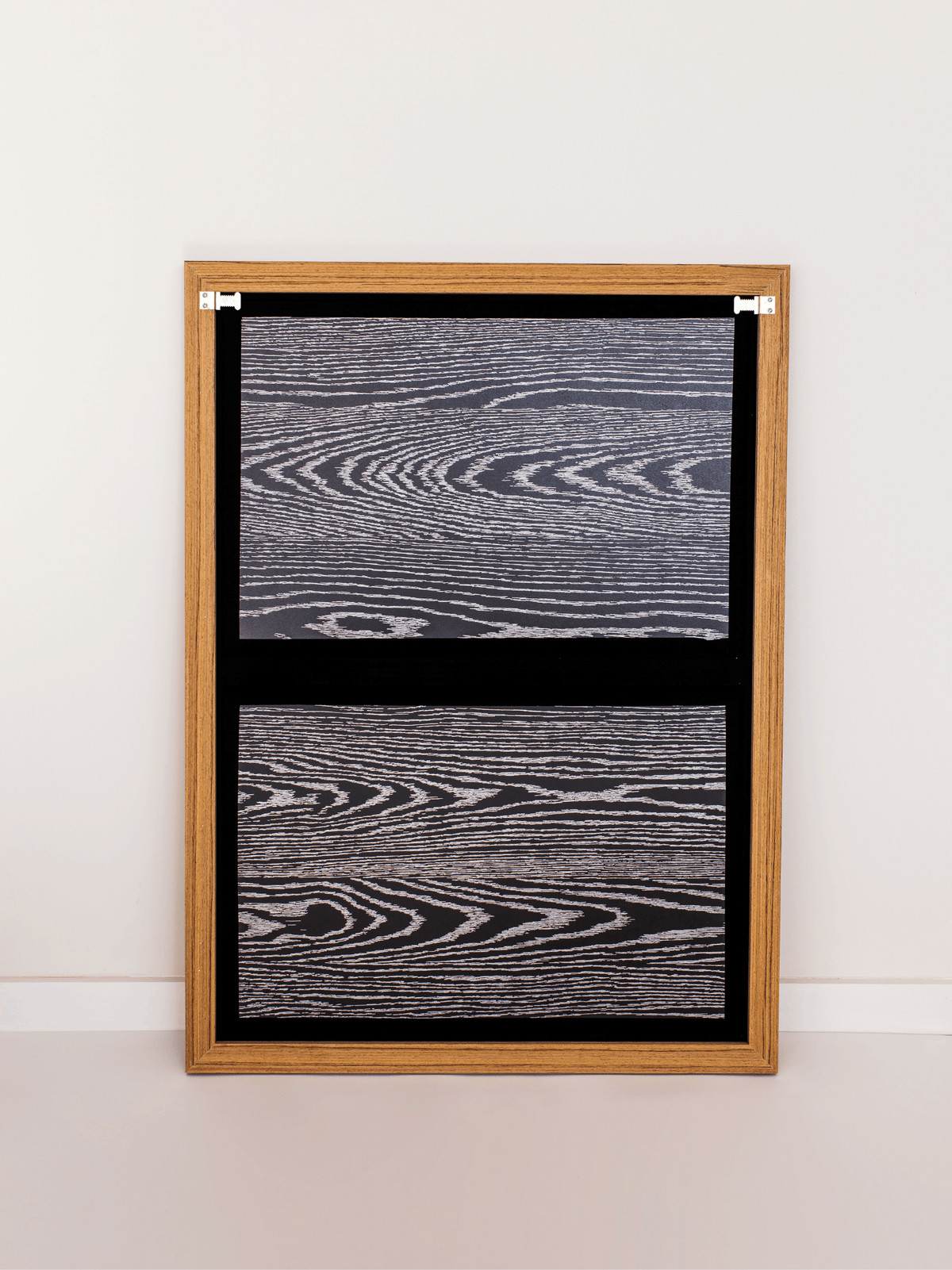 Textured Wall Art in Yellow Ochre