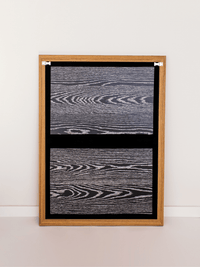 Textured Wall Art in Yellow Ochre